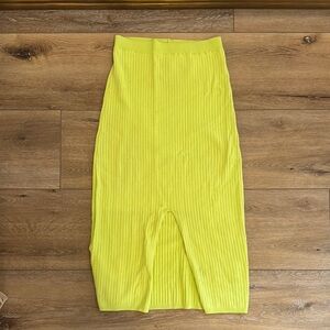 Free People Skyline Ribbed Skirt